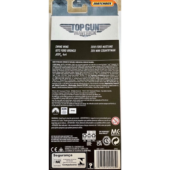 Matchbox Top Gun Maverick Cars 5-Pack - Picture 2 of 3
